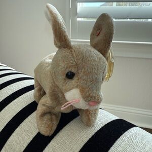 Nibbly Beany Baby Rabbit Plush Bunny Toy